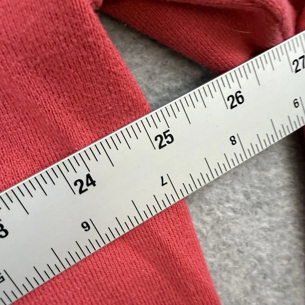 Polo‎ Ralph Lauren Mens Sweater Size Large Pima Cotton V Neck Vibrant Hot Pink
